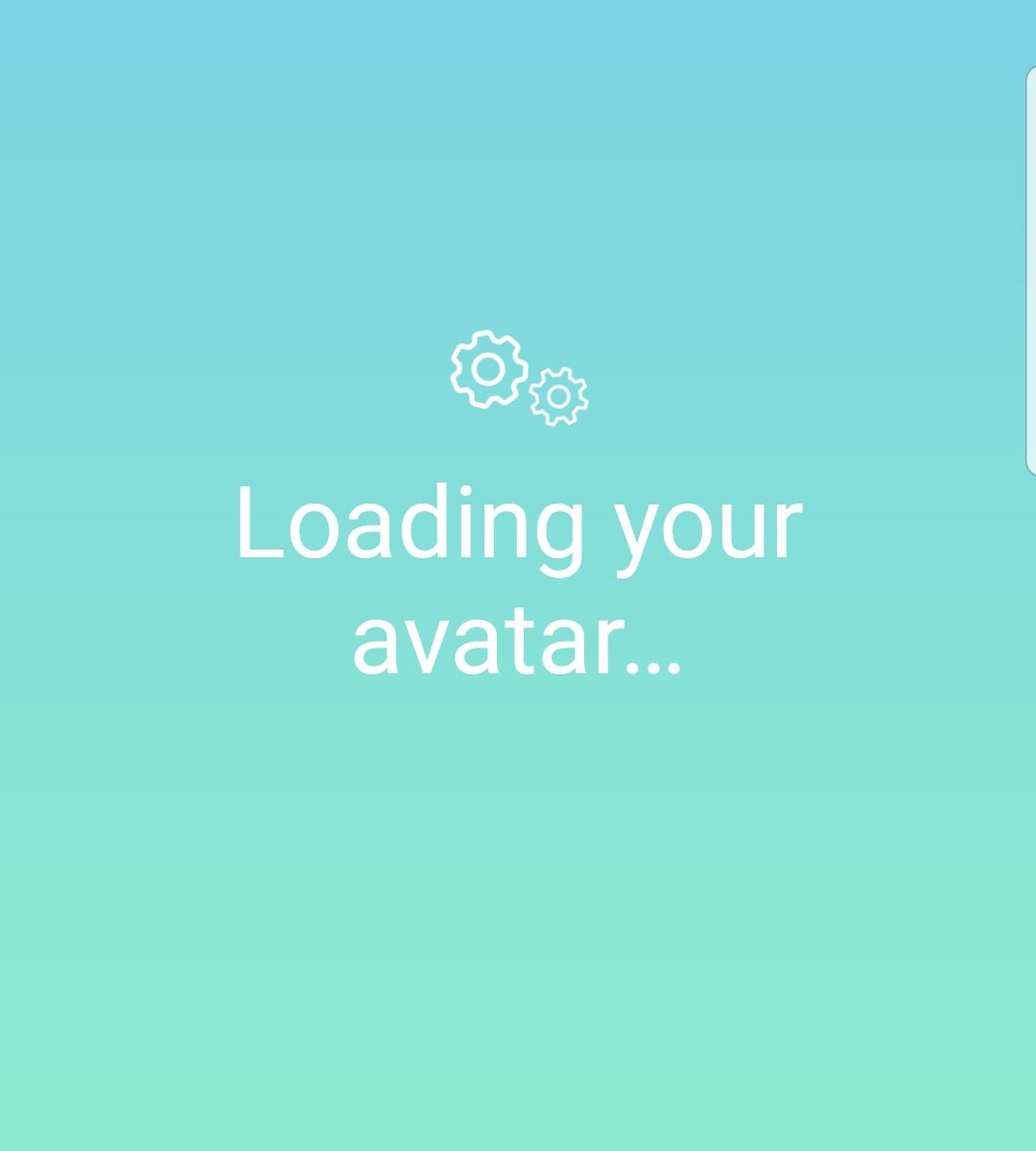 Loading your avatar...